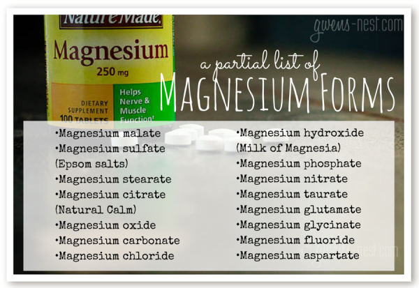 best form of magnesium